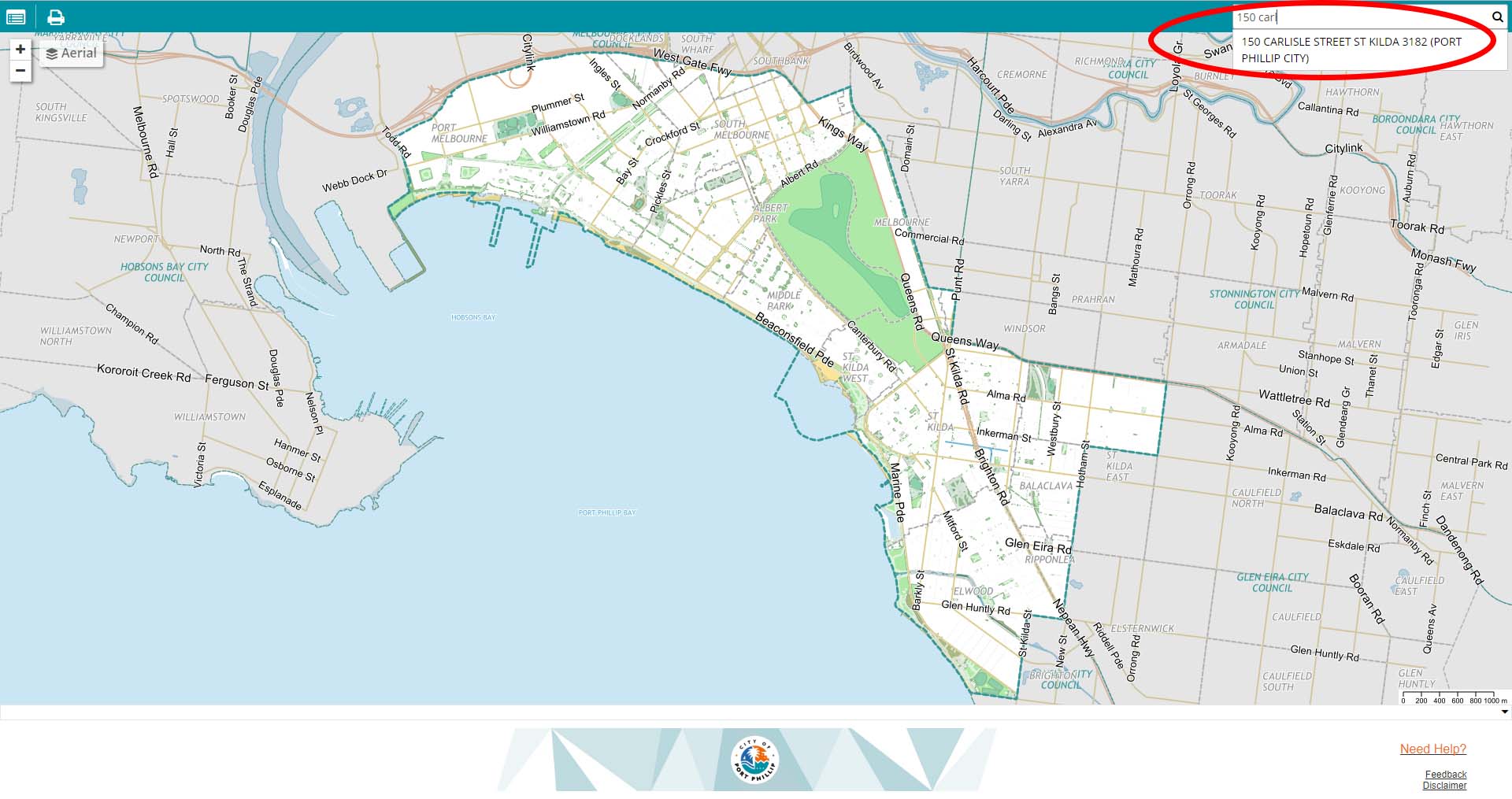 Using Port Phillip Maps The City Of Port Phillip   Search 